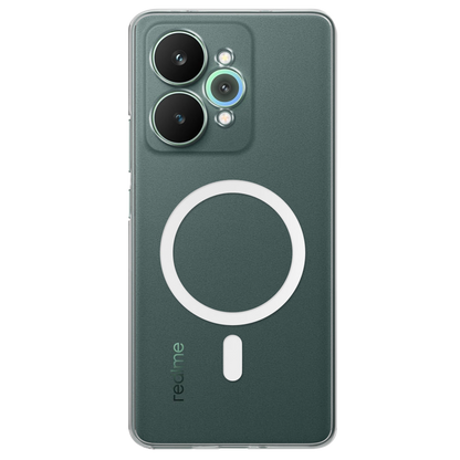 Anti Yellow Magsafe Clear Case for Realme 15 5G