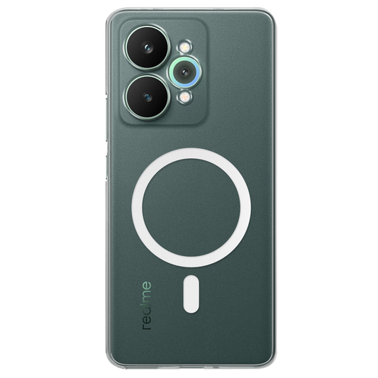 Anti Yellow Magsafe Clear Case for Realme 15 5G