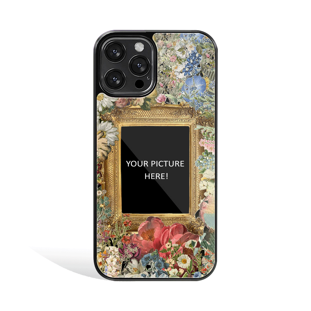 Art Bouquet Personalised Phone Cover | Glass Case