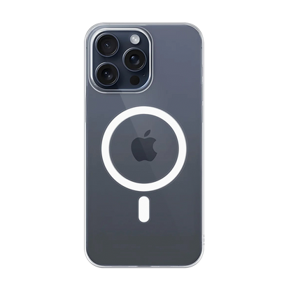 Anti Yellow Magsafe Clear Case for iPhone 15 Pro Max