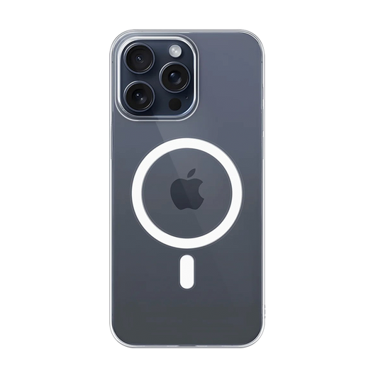 Anti Yellow Magsafe Clear Case for iPhone 15 Pro Max