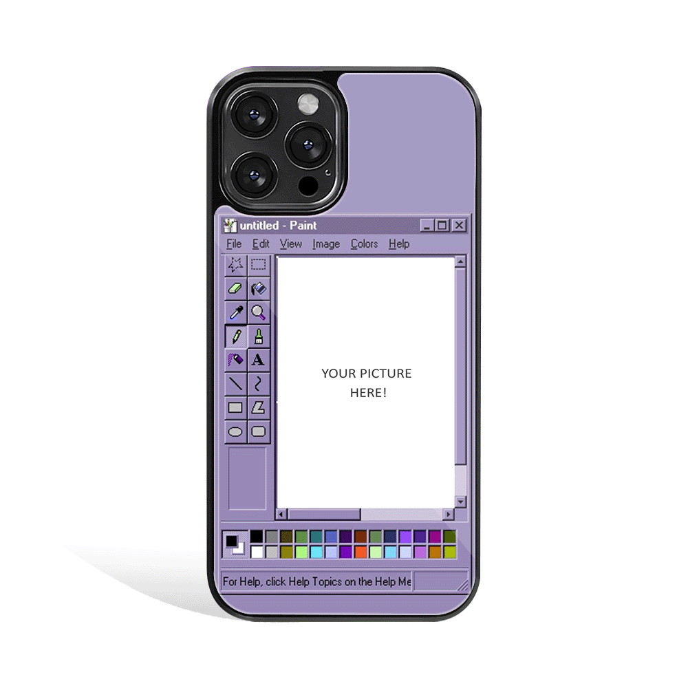 Paint Pop Personalised Phone Cover | Glass Case