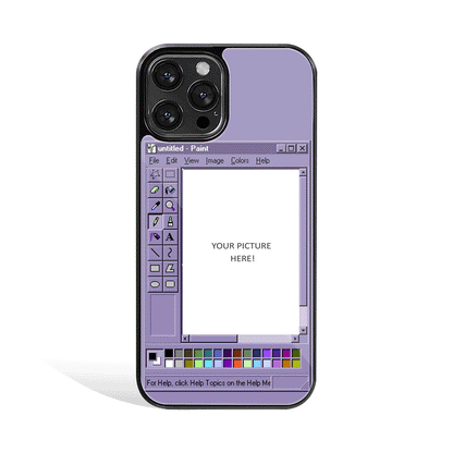 Paint Pop Personalised Phone Cover | Glass Case