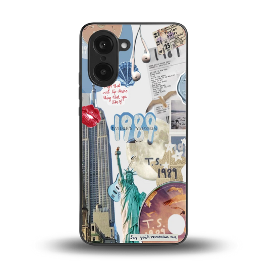 1989 Swift Era back phone cover | glass case for oneplus nord ce5 5g