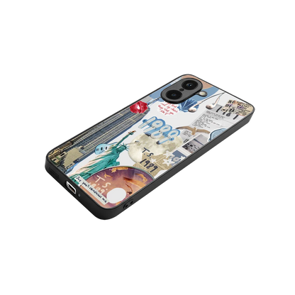1989 Swift Era stylish phone case for oneplus nord ce5 5g | glossy glass and slim fit