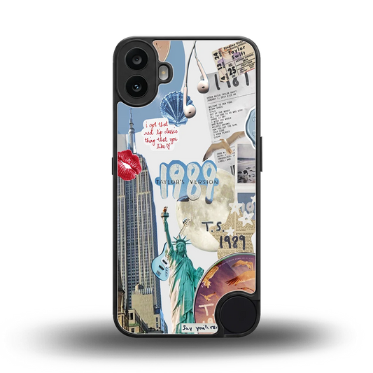 1989 Swift Era back phone cover | glass case for cmf nothing phone 1