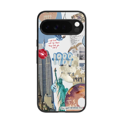 1989 Swift Era back phone cover | glass case for google pixel 10 pro xl