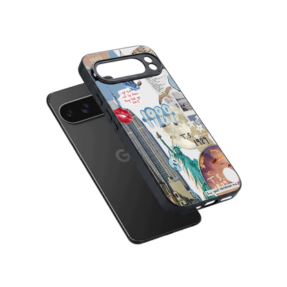1989 Swift Era sleek google pixel 10 pro xl cover with tempered glass back and TPU edges