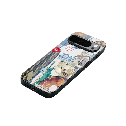 1989 Swift Era stylish phone case for google pixel 10 pro xl | glossy glass and slim fit