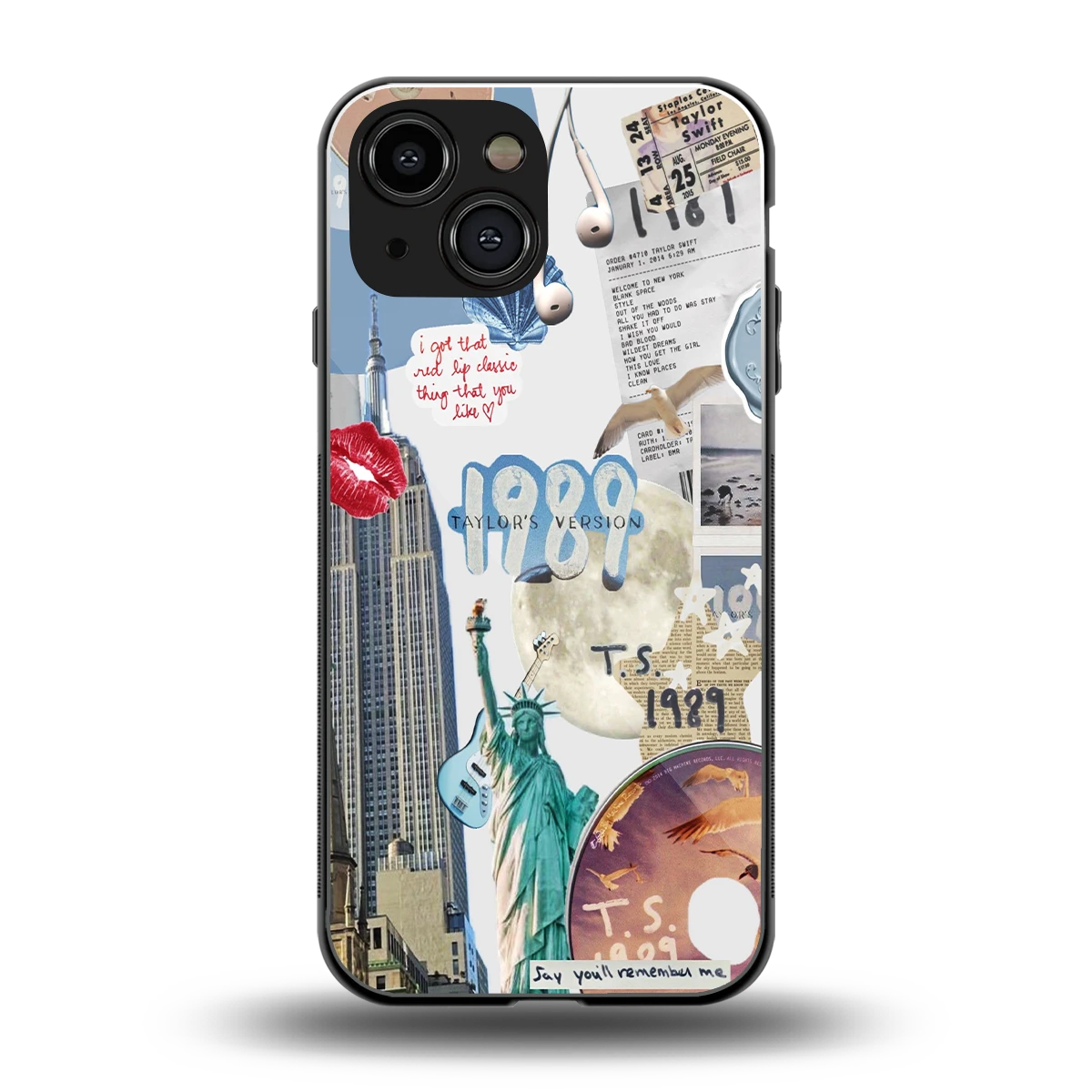 1989 Swift Era back phone cover | glass case for iphone 13 mini