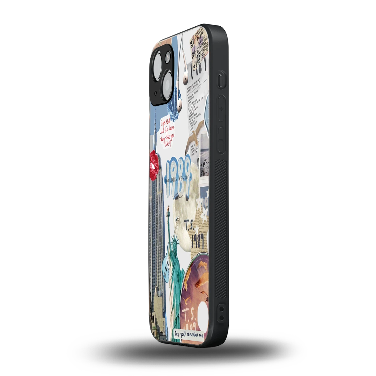 1989 Swift Era iphone 15 plus mobile cover | shockproof glass phone case
