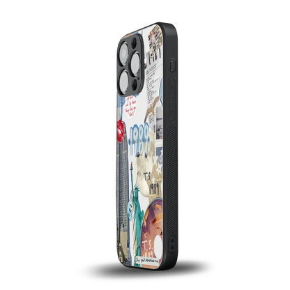 1989 Swift Era iphone 16 pro mobile cover | shockproof glass phone case