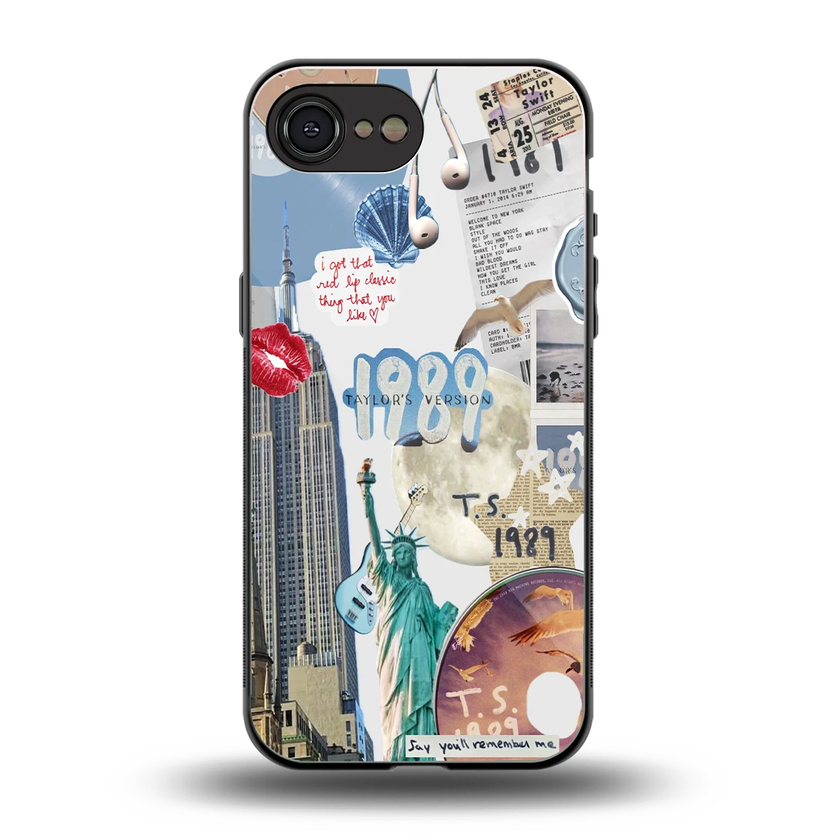 1989 Swift Era back phone cover | glass case for iphone 16e
