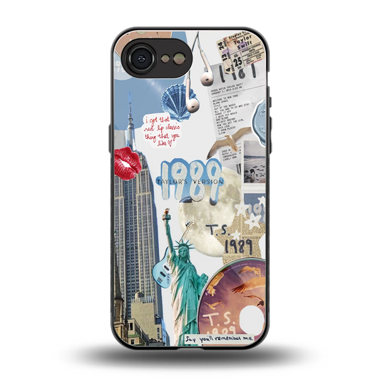 1989 Swift Era back phone cover | glass case for iphone 16e