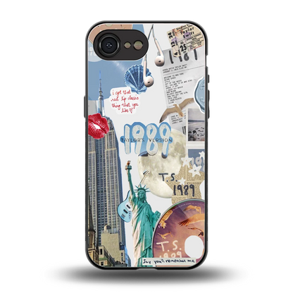 1989 Swift Era back phone cover | glass case for iphone 17e