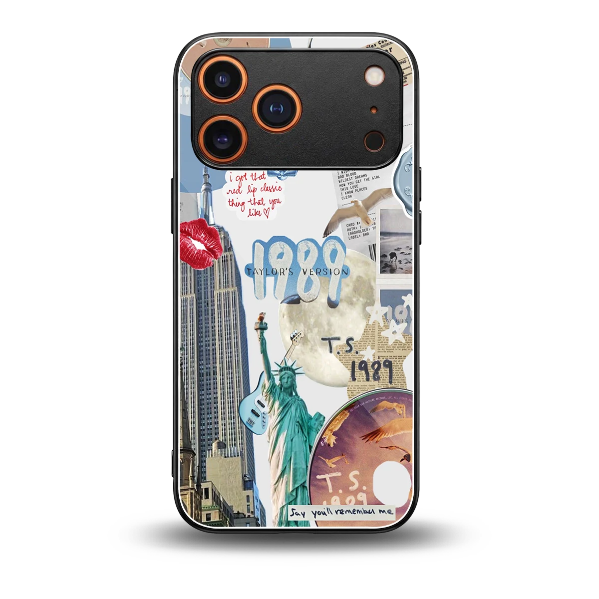 1989 Swift Era back phone cover | glass case for iphone 17 pro