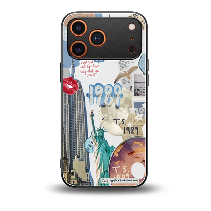 1989 Swift Era back phone cover | glass case for iphone 17 pro max