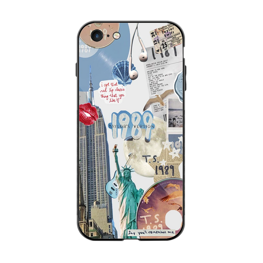 1989 Swift Era back phone cover | glass case for iphone 6