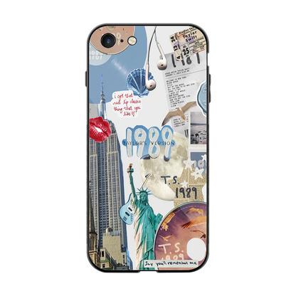 1989 Swift Era back phone cover | glass case for iphone se 2020