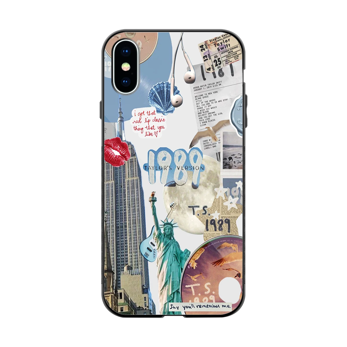 1989 Swift Era back phone cover | glass case for iphone x