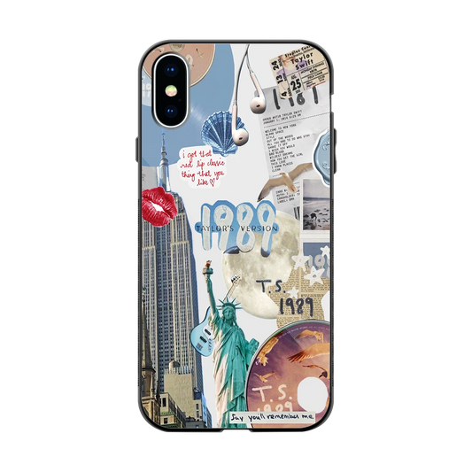 1989 Swift Era back phone cover | glass case for iphone xs