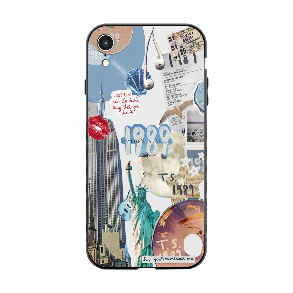 1989 Swift Era back phone cover | glass case for iphone xr