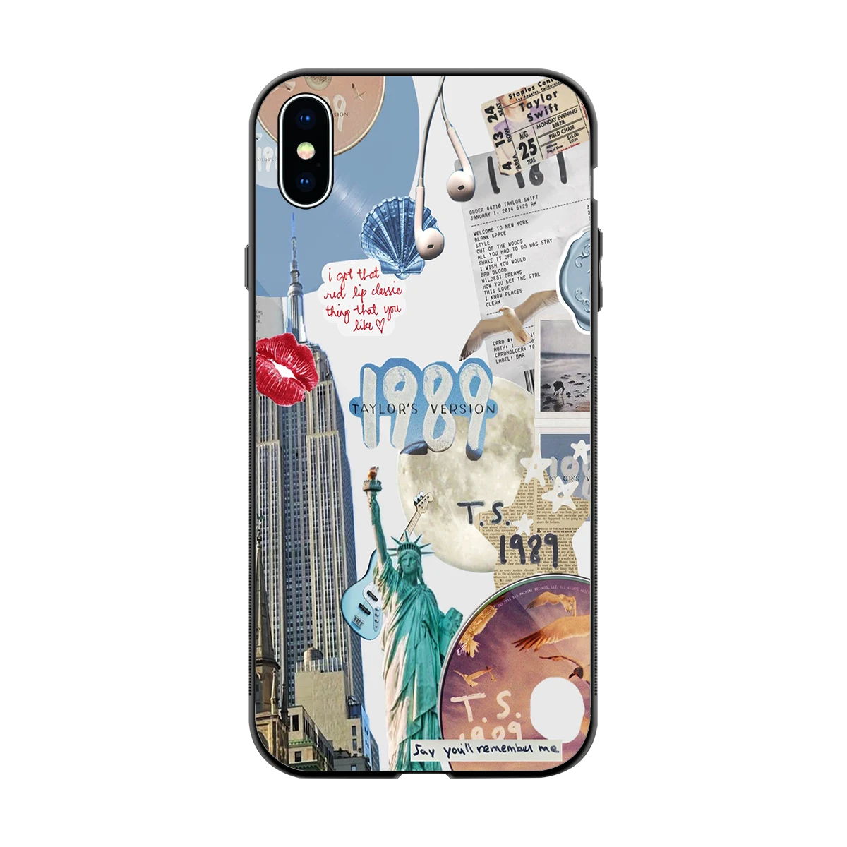 1989 Swift Era back phone cover | glass case for iphone xs max