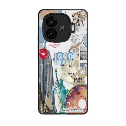 1989 Swift Era back phone cover | glass case for iqoo neo 10r 5g