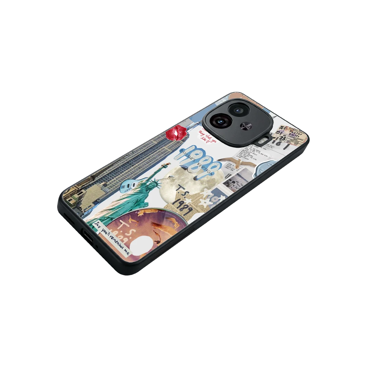 1989 Swift Era stylish phone case for iqoo neo 10r 5g | glossy glass and slim fit