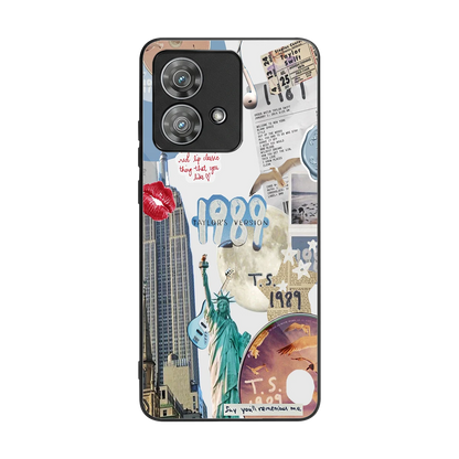 1989 Swift Era back phone cover | glass case for motorola edge 40 neo 5g