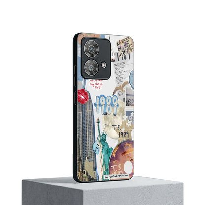 1989 Swift Era motorola edge 40 neo 5g mobile cover | shockproof glass phone case