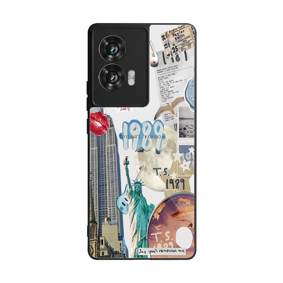 1989 Swift Era back phone cover | glass case for motorola edge 50 fusion