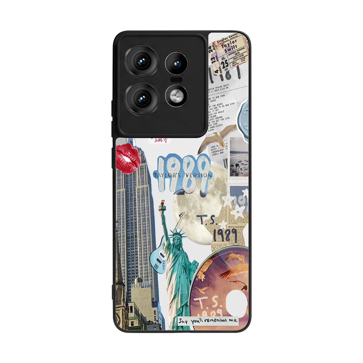 1989 Swift Era back phone cover | glass case for motorola edge 50 pro