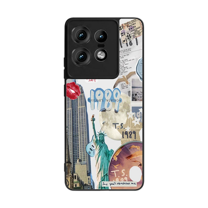 1989 Swift Era back phone cover | glass case for motorola edge 50 pro
