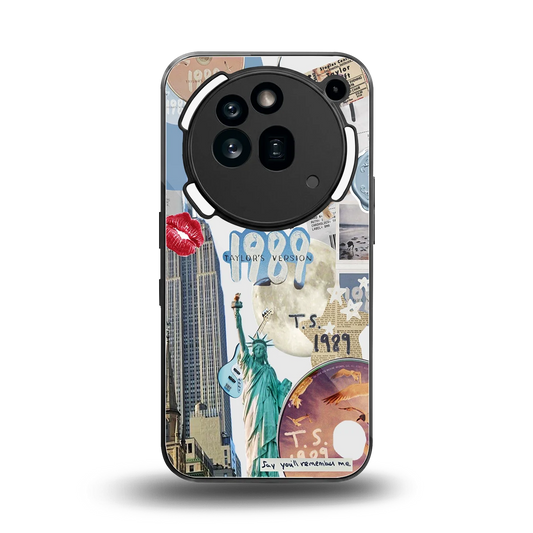 1989 Swift Era back phone cover | glass case for nothing phone 3a pro