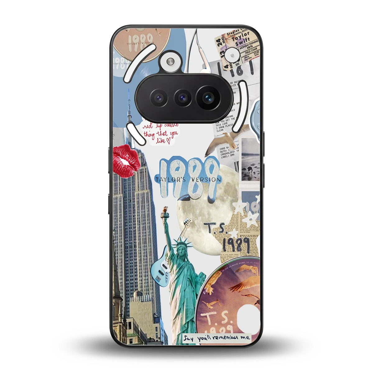 1989 Swift Era back phone cover | glass case for nothing phone 3a