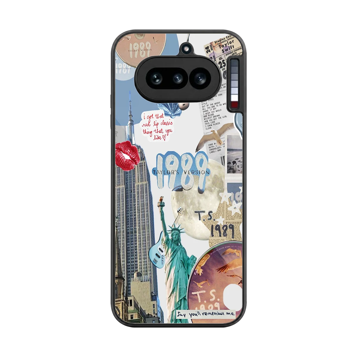 1989 Swift Era back phone cover | glass case for nothing phone 4a