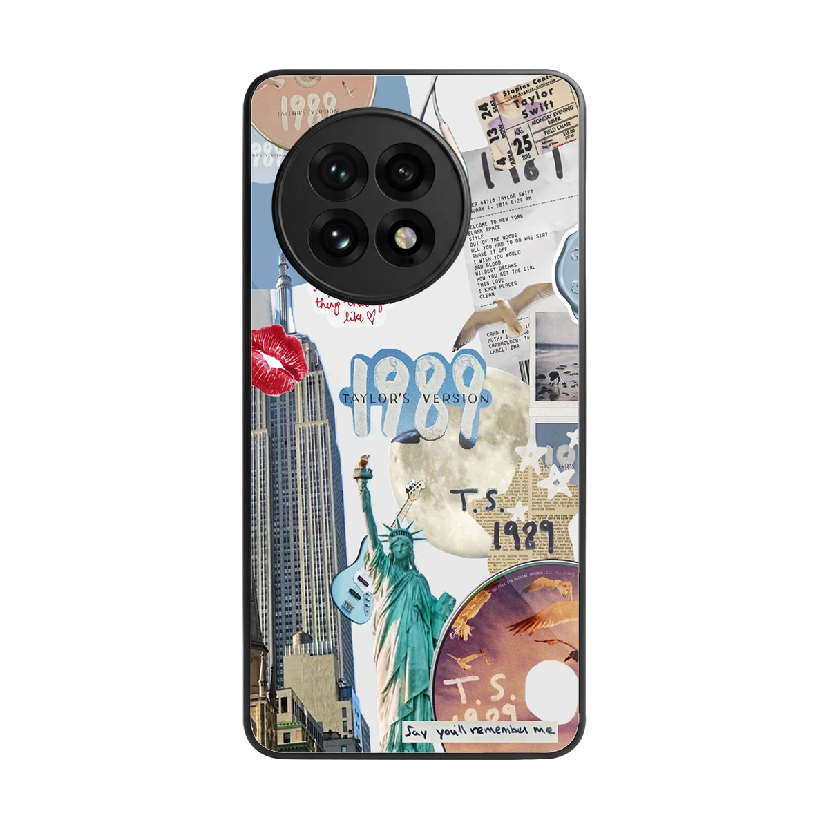 1989 Swift Era back phone cover | glass case for oneplus 13r
