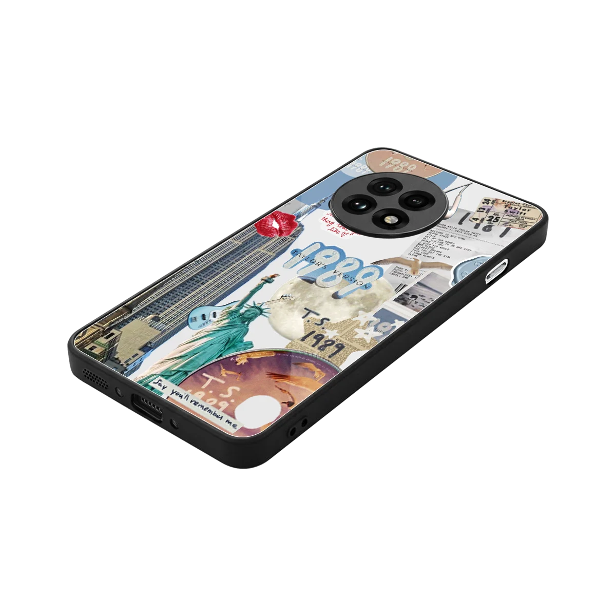 1989 Swift Era stylish phone case for oneplus 13r | glossy glass and slim fit
