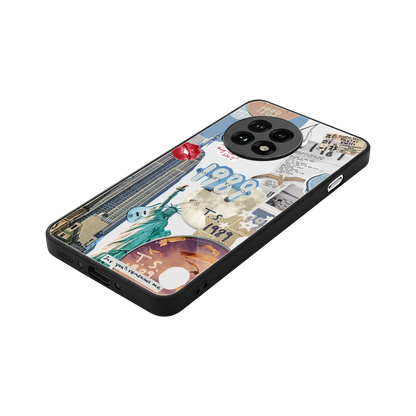 1989 Swift Era stylish phone case for oneplus 13r | glossy glass and slim fit