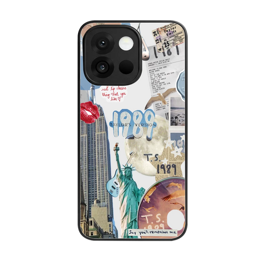 1989 Swift Era back phone cover | glass case for oneplus 13s