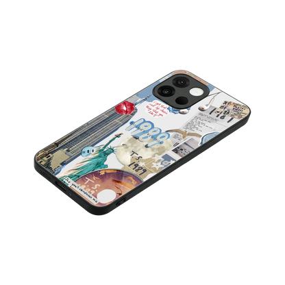 1989 Swift Era stylish phone case for oneplus 13s | glossy glass and slim fit