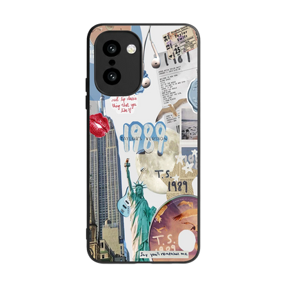 1989 Swift Era back phone cover | glass case for oneplus 15r