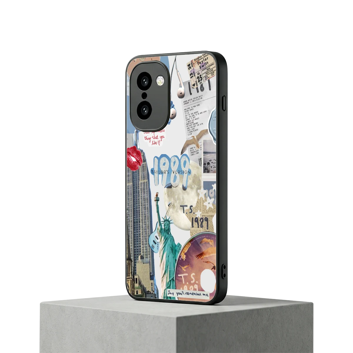 1989 Swift Era oneplus 15r mobile cover | shockproof glass phone case