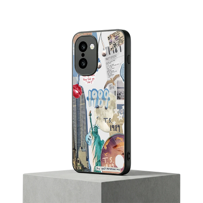 1989 Swift Era oneplus 15r mobile cover | shockproof glass phone case