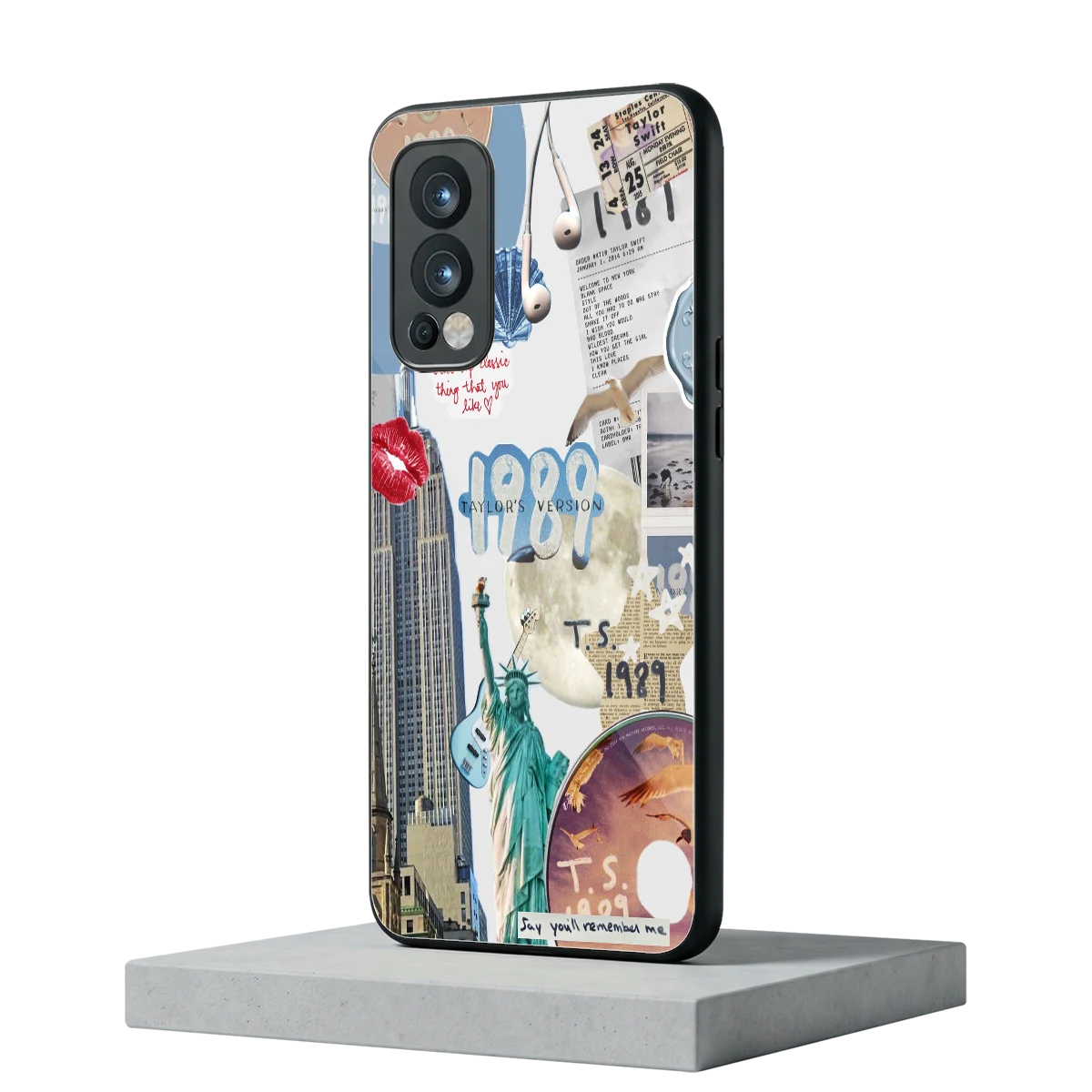 1989 Swift Era oneplus nord 2 mobile cover | shockproof glass phone case