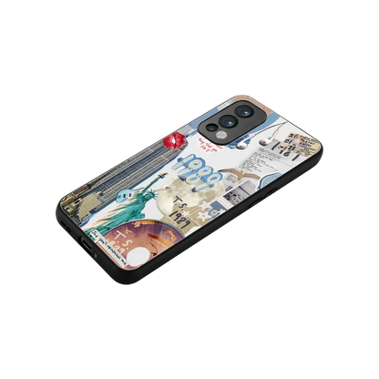 1989 Swift Era stylish phone case for oneplus nord 2 | glossy glass and slim fit