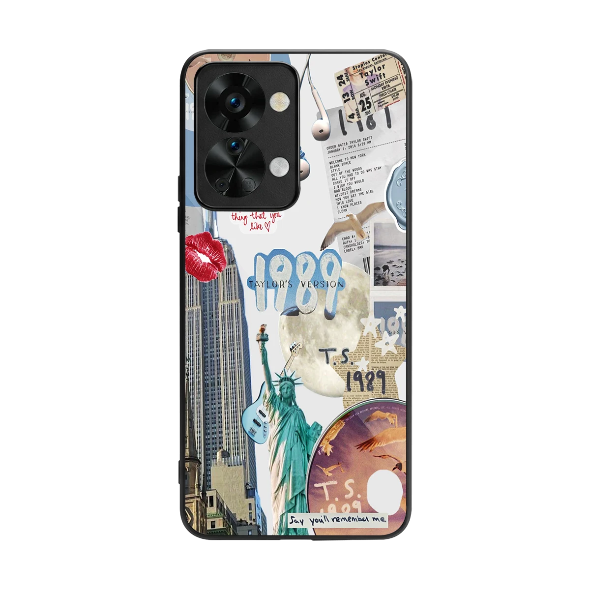 1989 Swift Era back phone cover | glass case for oneplus nord 2t