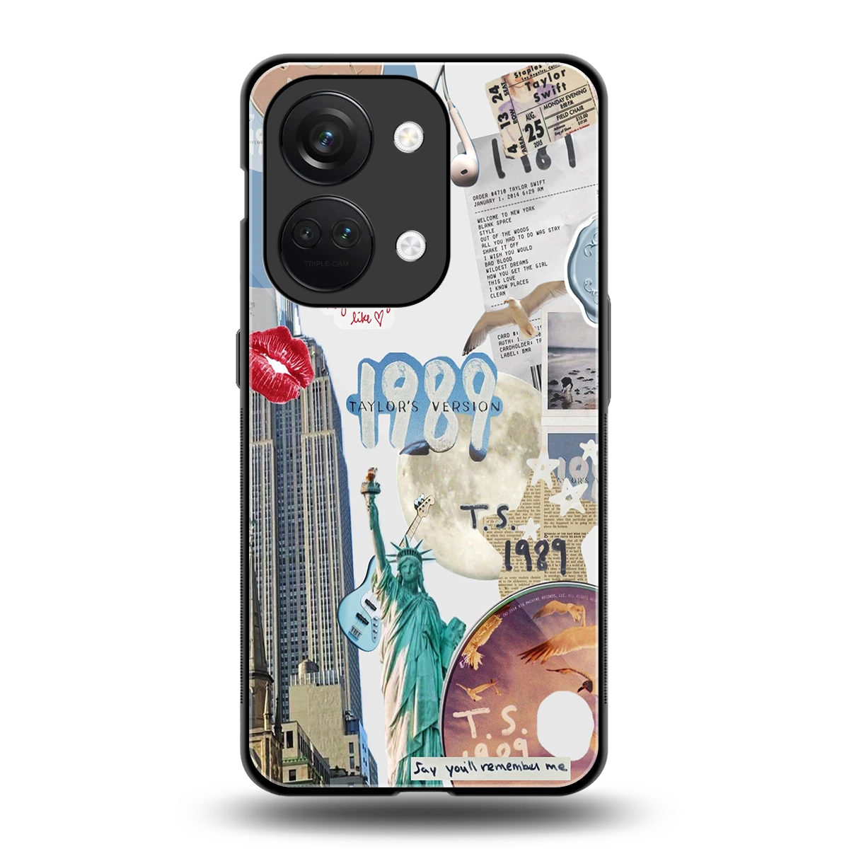 1989 Swift Era back phone cover | glass case for oneplus nord 3