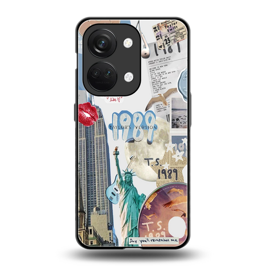 1989 Swift Era back phone cover | glass case for oneplus nord 3